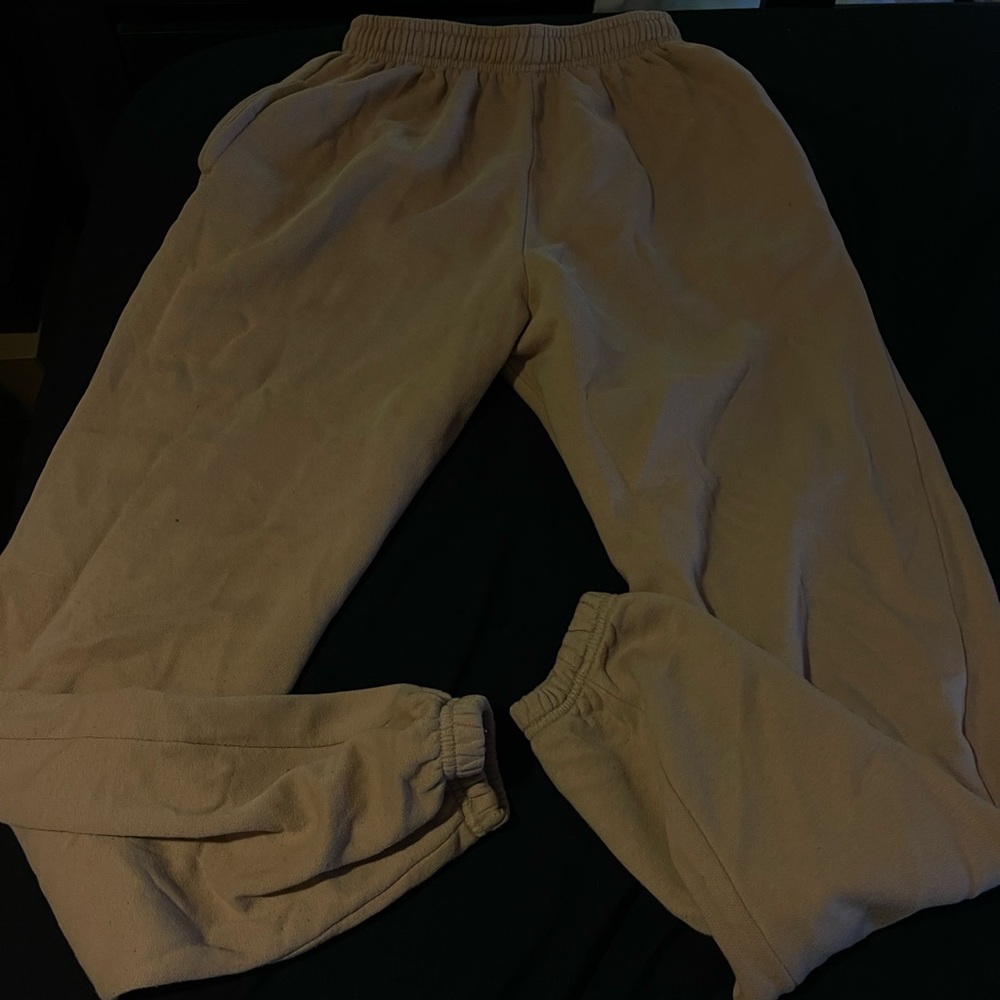 Tan sweats